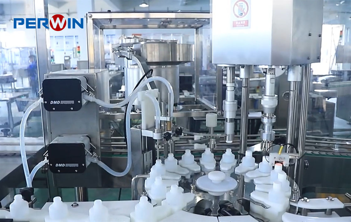SMC Or Festo Diagnostic Reagent Filling Line Can Print Letters 25-40 ...