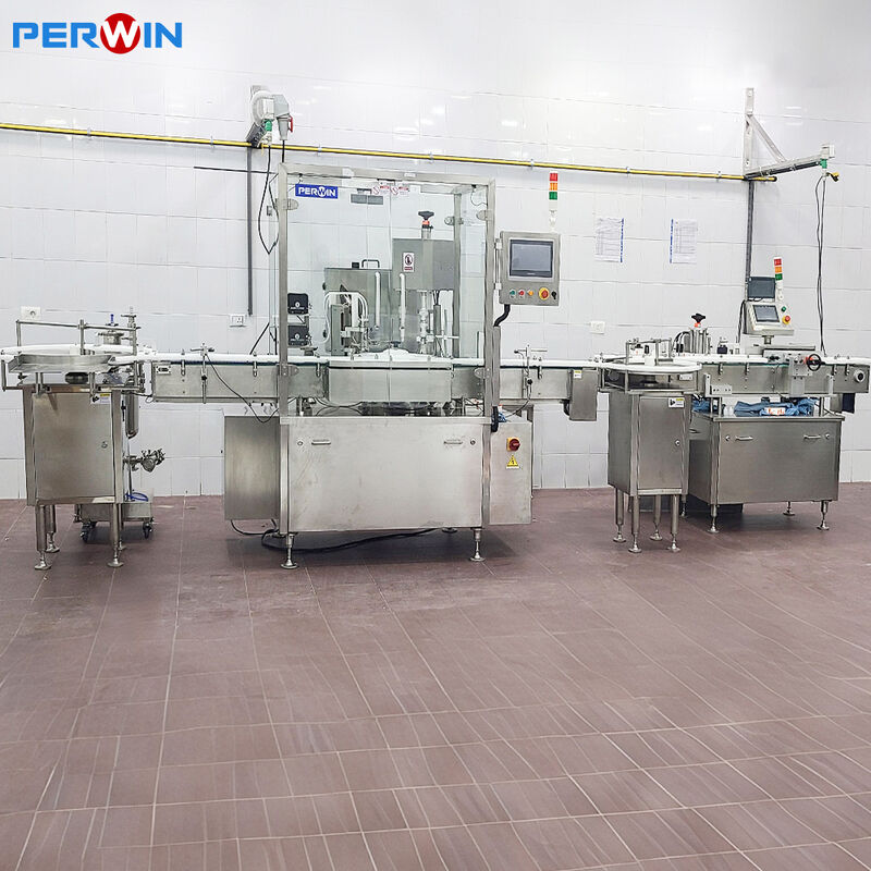 Diagnostic Reagent Filling Line with 800mm Diameter Turntable, Stepper ...