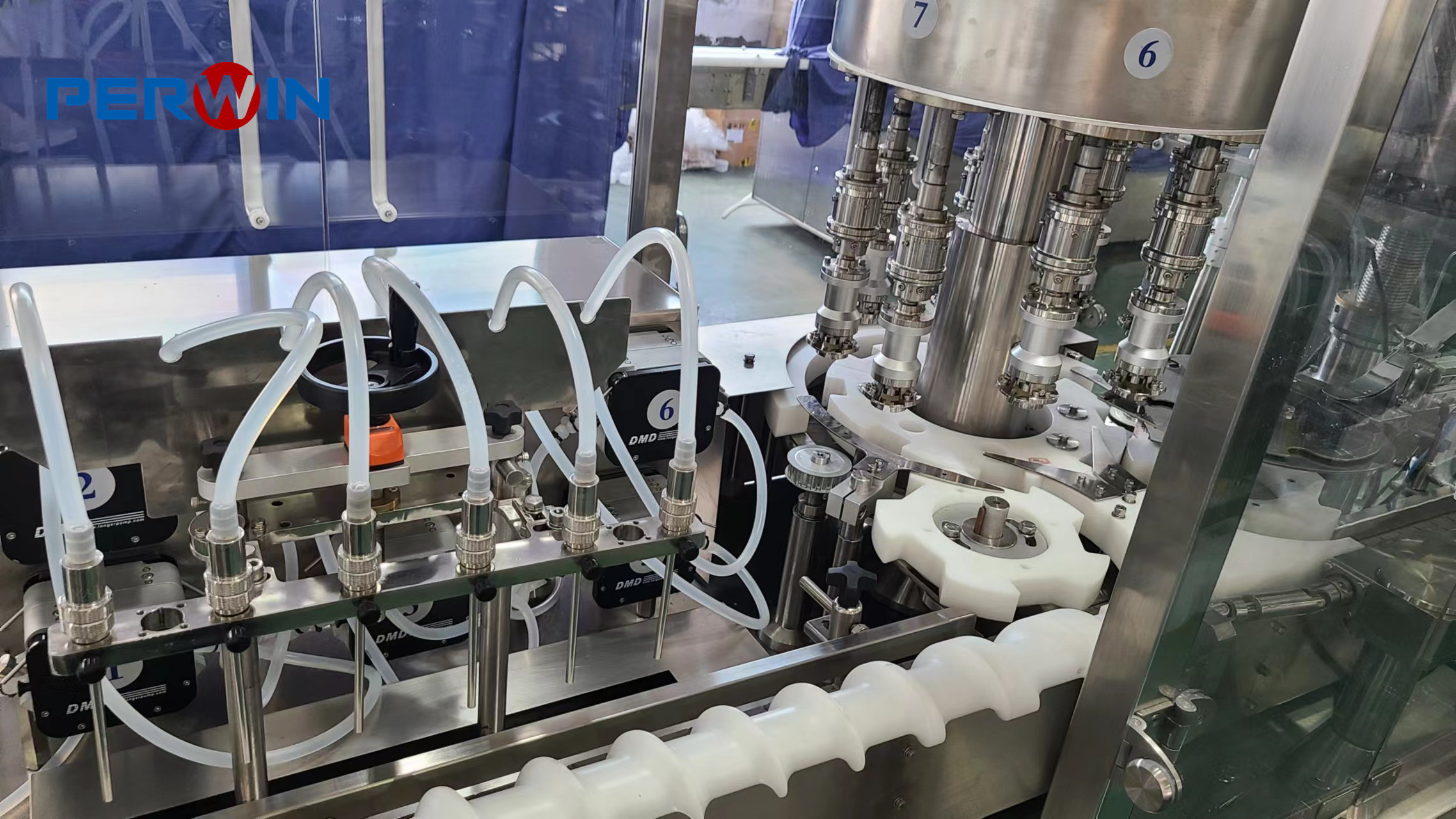 Vial Serial Number Customized Vial Filling Line with Batch Number Printer for Serial Numbering