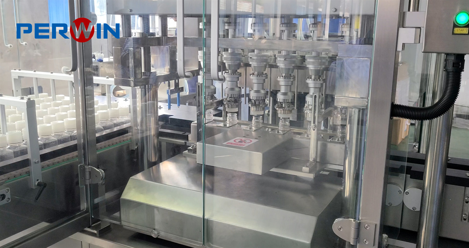 Filling And Capping Machine Media Filling Machine Power Supply 220V 50Hz