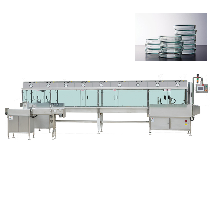 Dish Machine Solids Automatic Petri Dish Filling Machine 2000BPH 90mm 55mm
