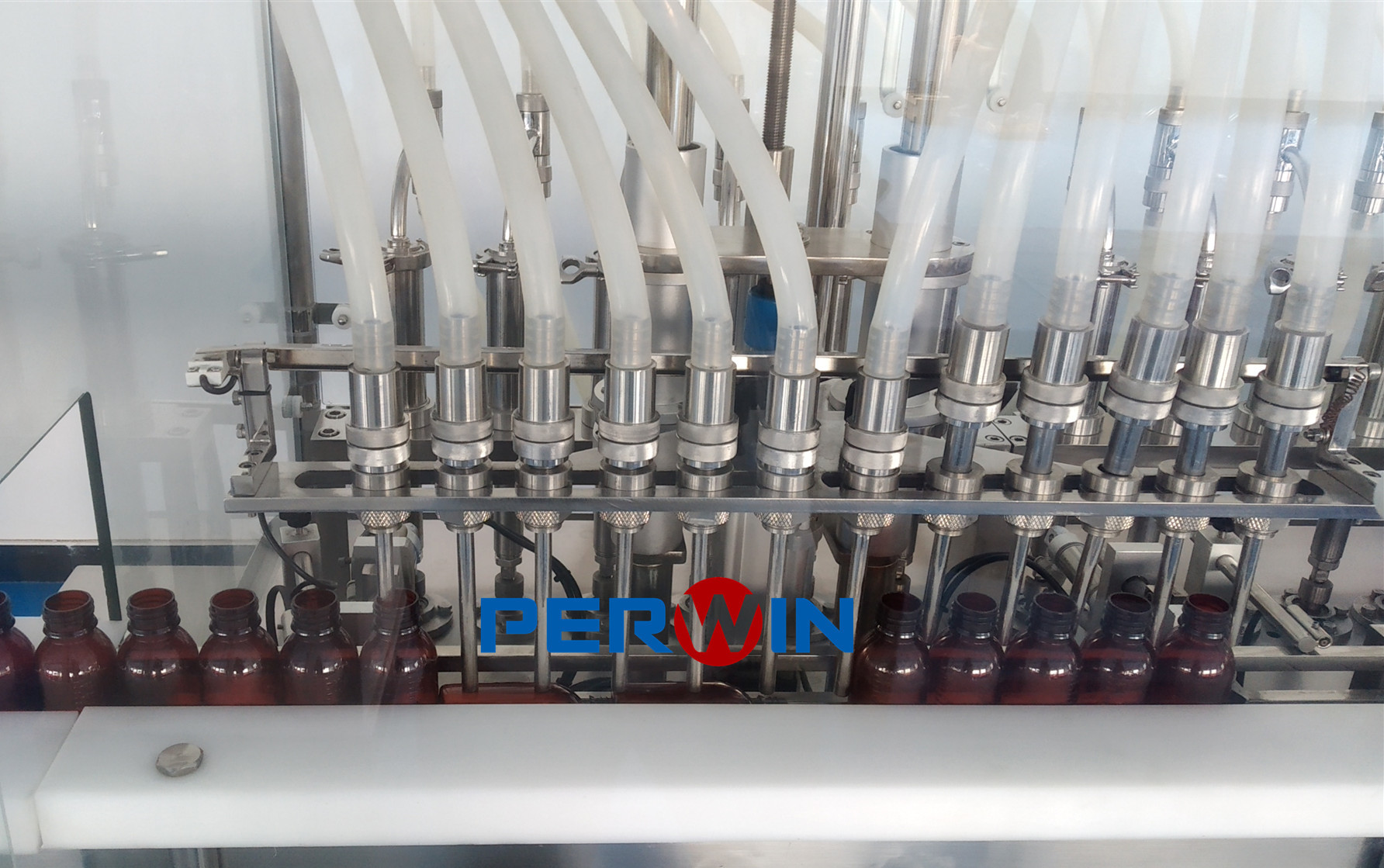 12 Heads Oral Liquid Filling Machine High Speed Oral Suspension