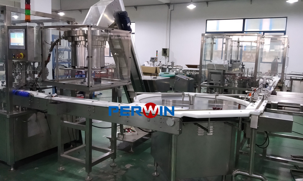 50ml Filler Vial Filling Line , Automatic Pharmaceutical Syrup Filling