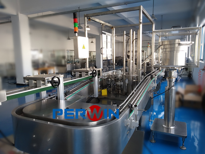 PW-HX210 Diagnostic Reagent Filling Line With Sticker Labeling Line