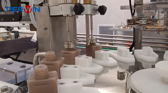 SMC Or Festo Diagnostic Reagent Filling Line Can Print Letters 25-40 ...